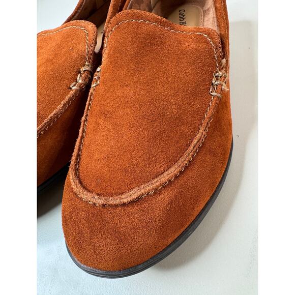 Cobb Hill Womens Crosbie Moc Loafer Suede Upper Sz 8.5 Potters Clay Brown Retro - Picture 10 of 11